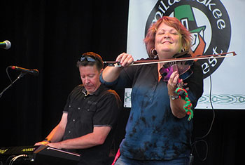 Eileen Ivers at Milwaukee Irish Fest - August 22, 2021