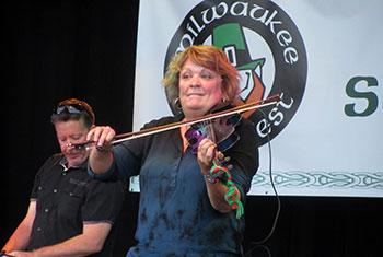 Eileen Ivers at Milwaukee Irish Fest - August 22, 2021