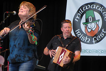 Eileen Ivers at Milwaukee Irish Fest - August 22, 2021