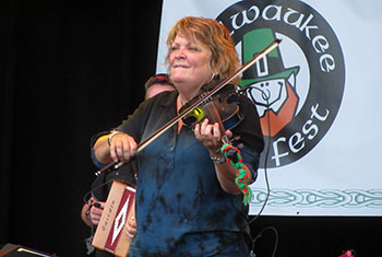 Eileen Ivers at Milwaukee Irish Fest - August 22, 2021