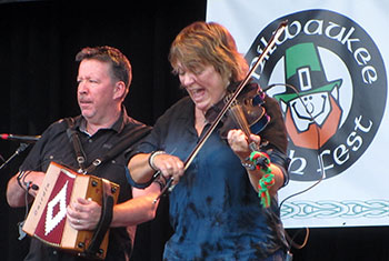 Eileen Ivers at Milwaukee Irish Fest - August 22, 2021