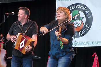 Eileen Ivers at Milwaukee Irish Fest - August 22, 2021