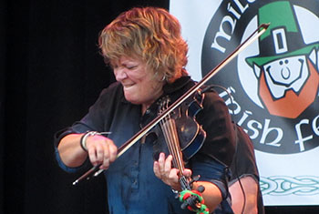 Eileen Ivers at Milwaukee Irish Fest - August 22, 2021