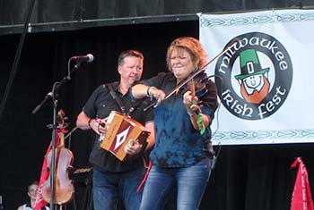 Eileen Ivers at Milwaukee Irish Fest - August 22, 2021