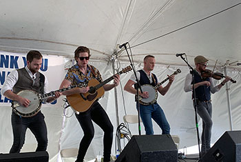 Jig Jam at Gaelic Park Irish Fest 2019