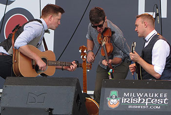 Jig Jam at Milwaukee Irish Fest - August 21, 2016