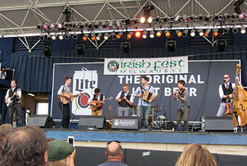 Jig Jam at Milwaukee Irish Fest - August 21, 2016