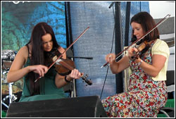 Kane Sisters at Milwaukee Irish Fest - August 15, 2008