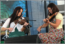 Kane Sisters at Milwaukee Irish Fest - August 15, 2008