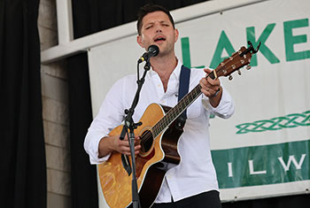 Colm and Laura Keegan at Milwaukee Irish Fest - August 20, 2023