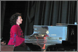 Donnell Leahy and Natalie MacMaster at Milwaukee Irish Fest - August 16, 2009