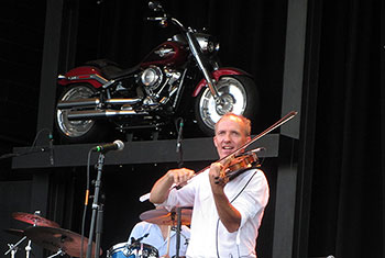 Donnell Leahy, Natalie MacMaster and Family at Milwaukee Irish Fest - August 19, 2018