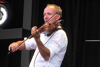 Donnell Leahy, Natalie MacMaster and Family at Milwaukee Irish Fest - August 19, 2018