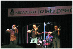 Leahy at Milwaukee Irish Fest 2005 - Saturday, August 20, 2005