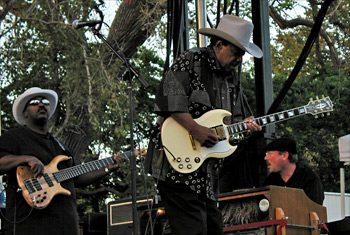 Lonnie Brooks at the Naperville Last Fling - September 4, 2009