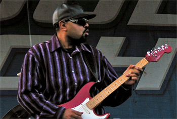 Lonnie Brooks at the Naperville Last Fling - September 4, 2009