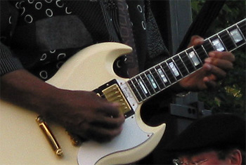 Lonnie Brooks at the Naperville Last Fling - September 4, 2009