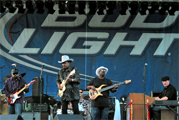 Lonnie Brooks at the Naperville Last Fling - September 4, 2009