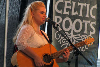 Cassie and Maggie MacDonald at Milwaukee Irish Fest - August 17, 2013