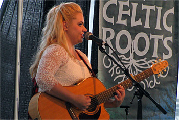 Cassie and Maggie MacDonald at Milwaukee Irish Fest - August 17, 2013