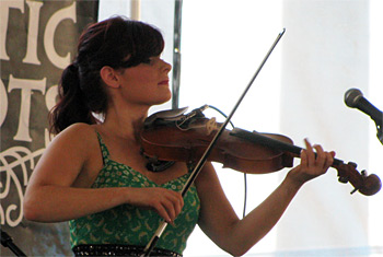 Cassie and Maggie MacDonald at Milwaukee Irish Fest - August 17, 2013