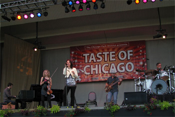 Natalie MacMaster at Taste of Chicago - June 29, 2011