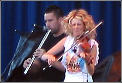 Natalie MacMaster at Milwukee Irish Fest - August 21, 2004