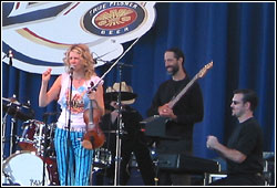 Natalie MacMaster at Milwukee Irish Fest - August 21, 2004