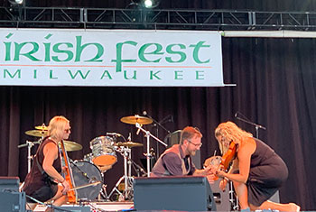 Moxie Strings at Milwaukee Irish Fest - August 20, 2021