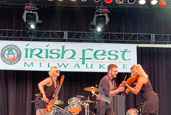 Moxie Strings at Milwaukee Irish Fest - August 20, 2021