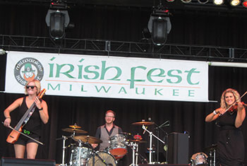 Moxie Strings at Milwaukee Irish Fest - August 20, 2021