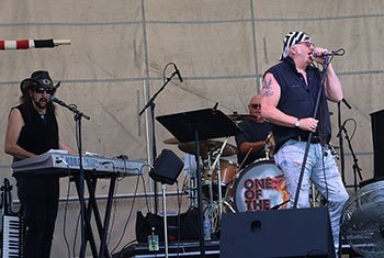 One of the Boyzz in concert in Franklin Park, Illinois on Saturday, June 14, 2025