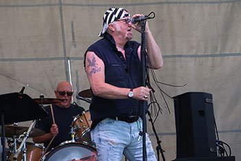 One of the Boyzz in concert in Franklin Park, Illinois on Saturday, June 14, 2025