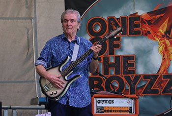 One of the Boyzz in concert in Franklin Park, Illinois on Saturday, June 14, 2025