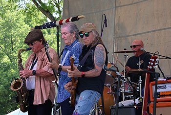 One of the Boyzz in concert in Franklin Park, Illinois on Saturday, June 14, 2025