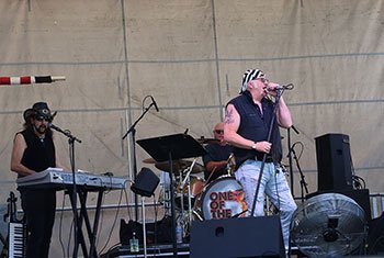 One of the Boyzz in concert in Franklin Park, Illinois on Saturday, June 14, 2025