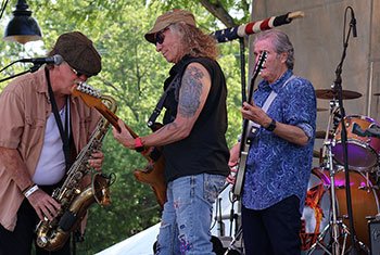 One of the Boyzz in concert in Franklin Park, Illinois on Saturday, June 14, 2025