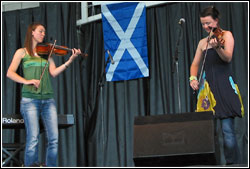 Jenna Reid Band at Milwaukee Irish Fest - August 16, 2008