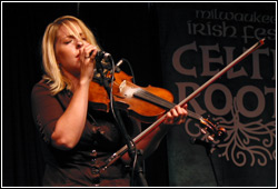 Samantha Robichaud at Milwaukee Irish Fest 2009 - August 15, 2009