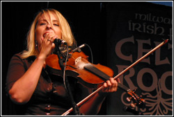 Samantha Robichaud at Milwaukee Irish Fest 2009 - August 15, 2009