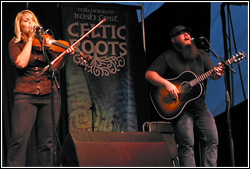 Samantha Robichaud at Milwaukee Irish Fest 2009 - August 15, 2009