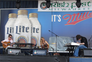 Sharon Shannonat Milwaukee Irish Fest - August 16, 2014