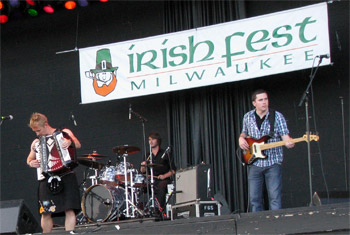 Skerryvore at Milwaukee Irish Fest - August 21, 2011