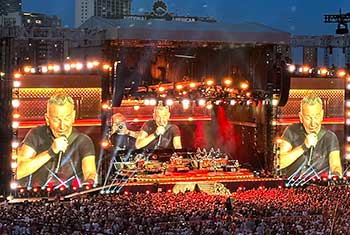 Bruce Springsteen and the E Street Band at Wrigley Field